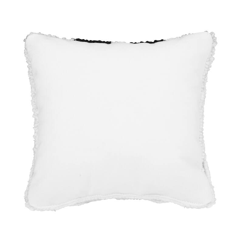 Witch Feet Halloween Hooked Throw Pillow