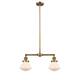Option Brushed Brass / Matte White