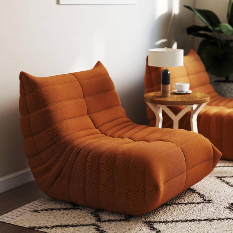 Kinbor Bean Bag Chair - Adult Bean Bag Chair with Soft Memory Foam