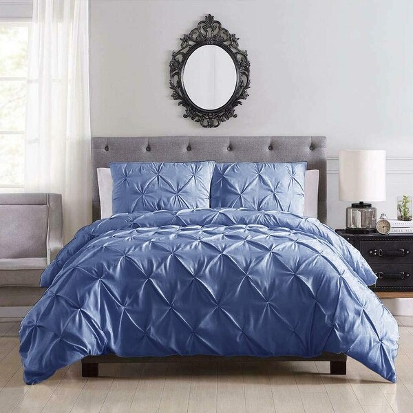 Shatex Pintuck Bedding Comforter Sets 