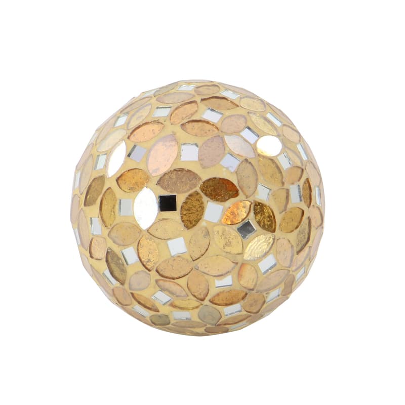 Glass Glam Orbs & Vase Filler (Set of 4) - S/4 4"D - S/4 4"D