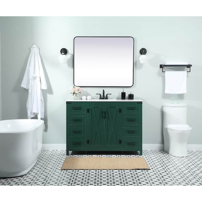 Vine 42 - 48 Inch Single Bathroom Vanity