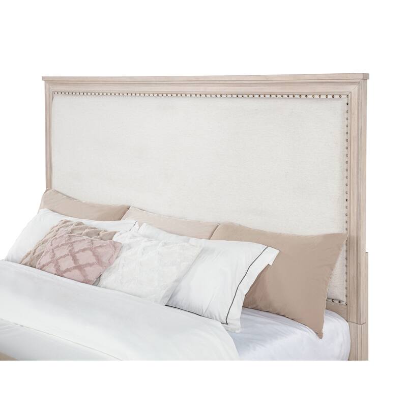 Pembroke 66-inch Panel Bed Washed Oak