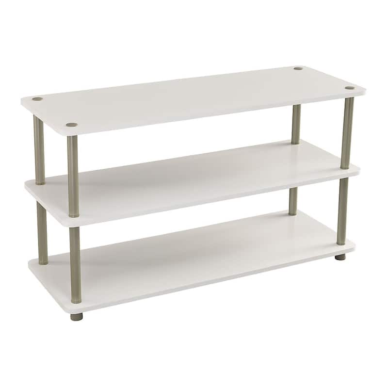 ClosetMaid 3 Tier Shelf Shoe Organizer - White