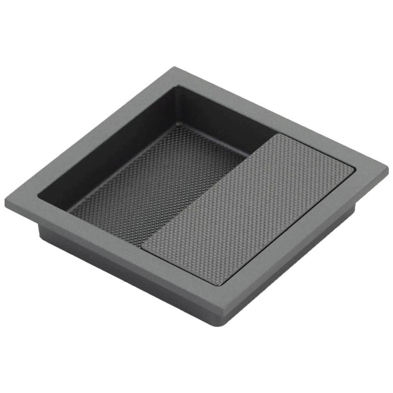 Schaub and Company MODO 3-7/8" Square Euro Modern Recessed Diamond - Gun Metal
