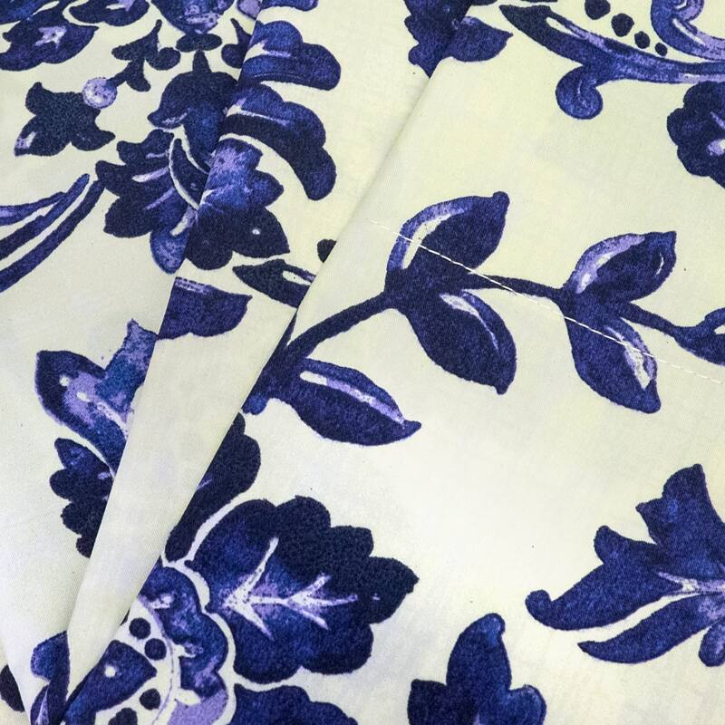 Sweet Home Collection Tuscany 4 Piece Printed Sheet Set, Double Brushed Microfiber