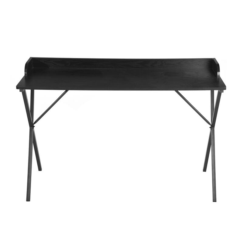 Modern Simple Writing Desk with Metal Legs Bed Bath & Beyond 37766494