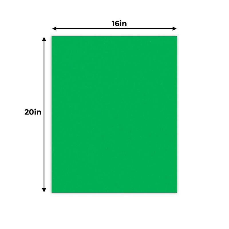 Bright Green 16x20 Backing Board Uncut Photo Mat Board (50Sheets) Bed Bath & Beyond 38873899