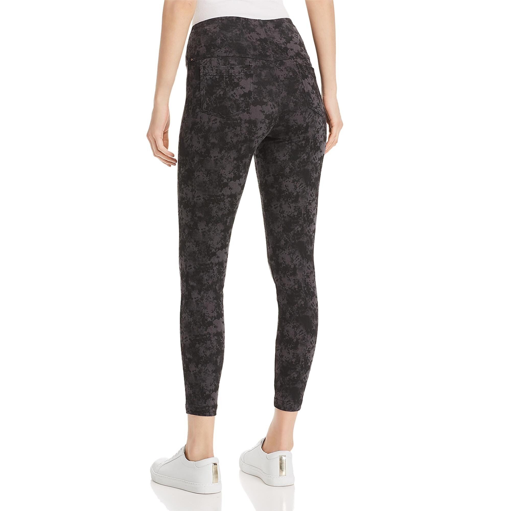 Black printed jeggings Clearance