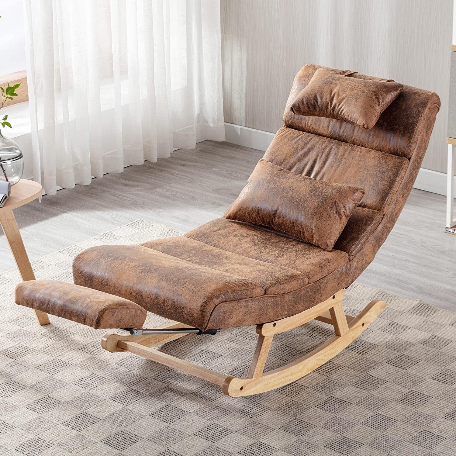 Microfiber rocking chair store