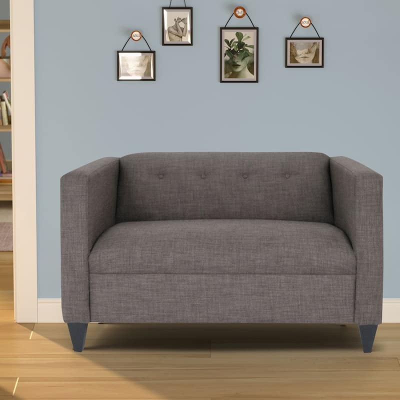Coast to Coast Sofas Contemporary Loveseat Sofa Polyester Nylon Solid Wood Frame Upholstered