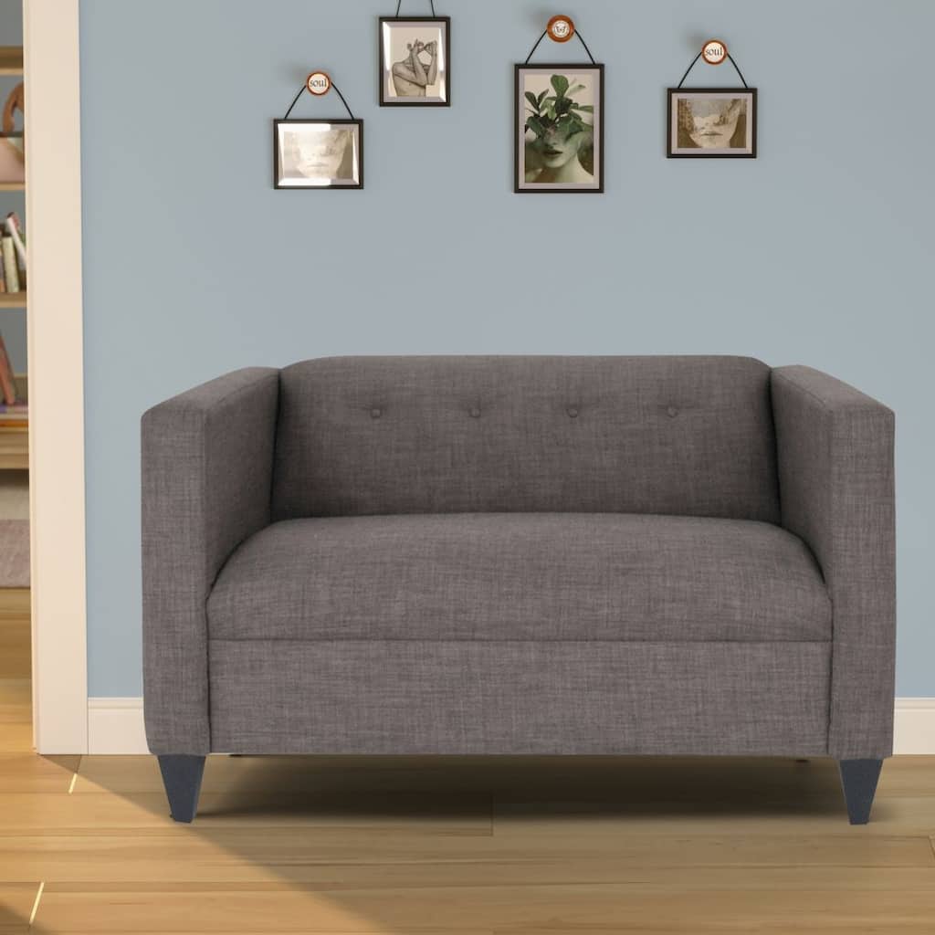 Coast to Coast Sofas Contemporary Loveseat Sofa Polyester Nylon Solid Wood Frame Upholstered