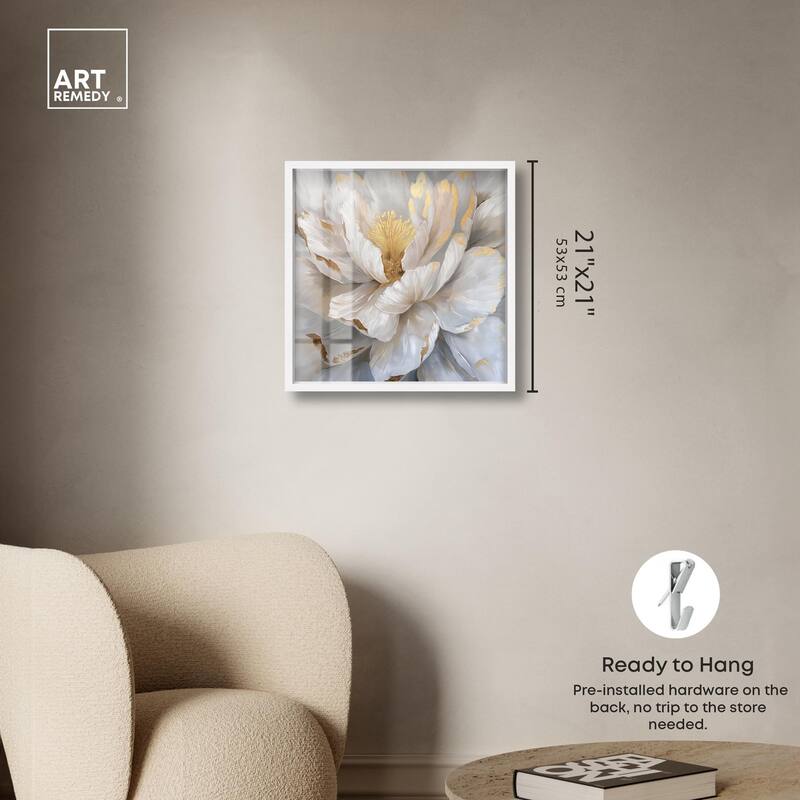 Golden Veins of Grace Shadowbox by Art Remedy