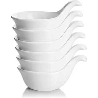 Ceramic Dip Bowls Set for Dessert,Soy,Condiments,Side Dishes,Dip,Ice Cream Sauce Dish,Set of 6,4 Oz Ceramic Dip Bowls Set for Dessert,Soy,Condiments,Side Dishes,Dip,Ice Cream Sauce Dish,Set of 6,4 Oz