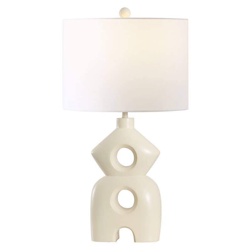 SAFAVIEH Era 25-inch Resin Table Lamp (LED Bulb Included) - 9"W x 14"D x 25"H