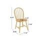 preview thumbnail 33 of 43, Declan Farmhouse High Back Spindle Dining Chairs (Set of 2) by Christopher Knight Home - 36"H