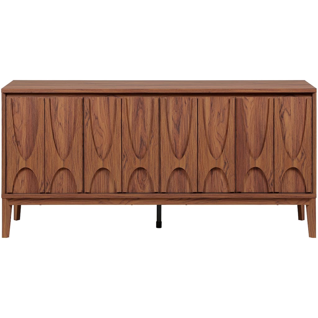 SAFAVIEH Home Sibyl 4-Door Sideboard - 65"W x 17"D x 32"H