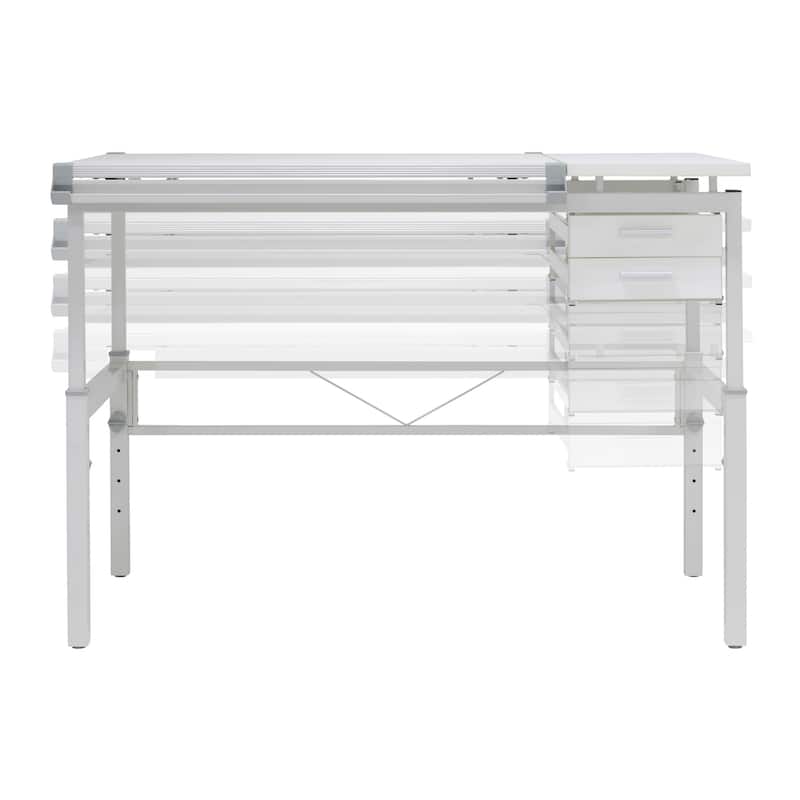 Studio Designs Graphix II Pro Line Height Adjustable Drafting Table with Tilting Top