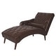 preview thumbnail 29 of 27, Chaise Lounge Arm Chair with Pillow and Wood Legs,Accent Soft Chair with Tufted Back and Arm,Upholstered Chaise Couch Chair