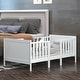 preview thumbnail 5 of 18, Gymax 2-in-1 Convertible Toddler Bed Kids Wooden Bedroom Furniture w/