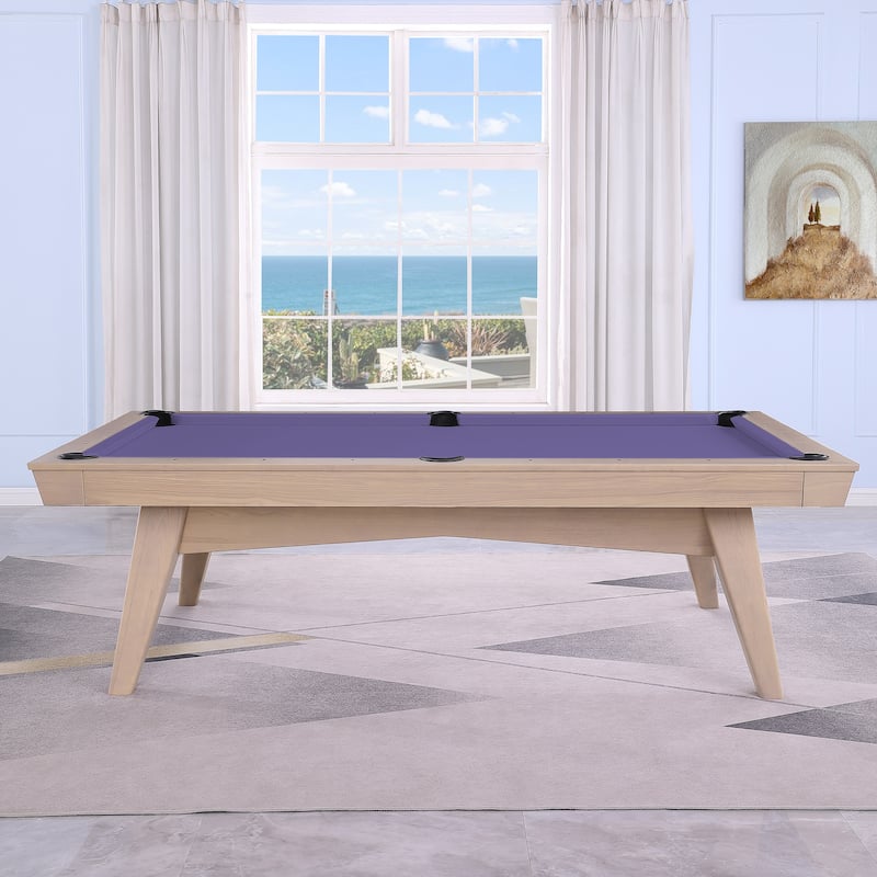Modulite Slate Pool Table W/wo Dining Top - Green/Purple