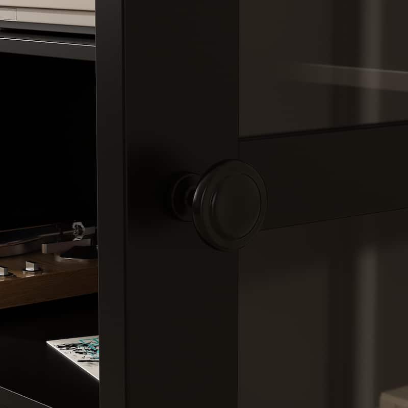 Large Modern Wood Entrainment Centers in White TV Stand Wall Cabinet