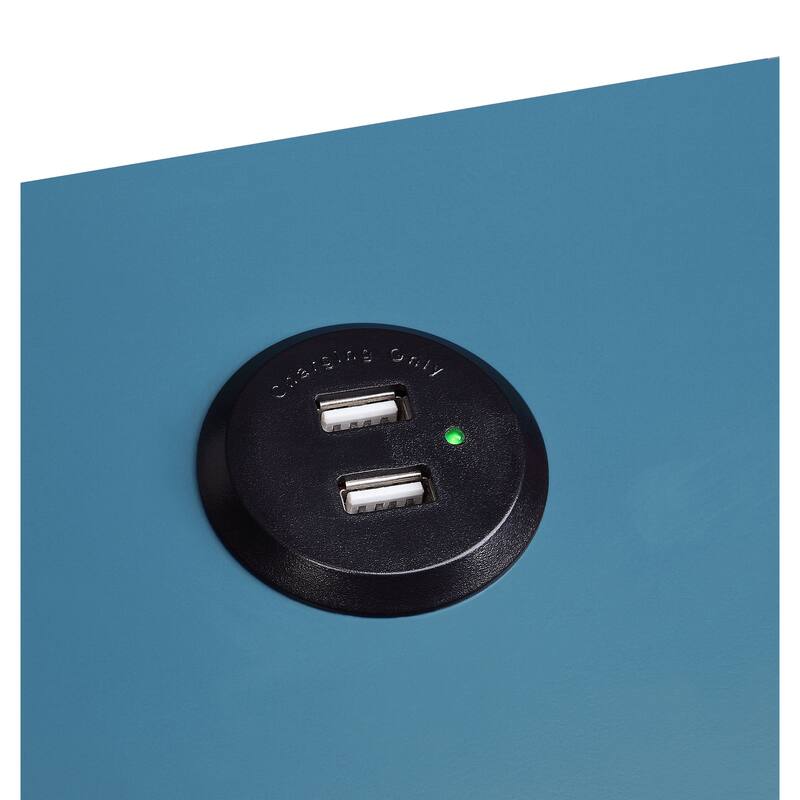 Albernaz Storage Accent Table with USB