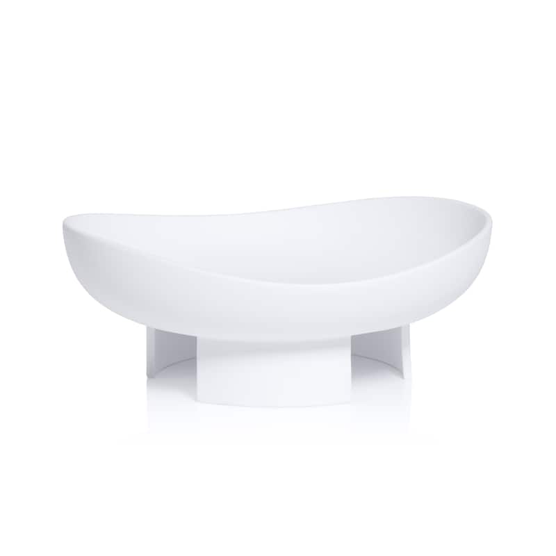 Kutani White Ceramic Bowl
