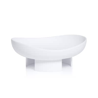 Kutani White Ceramic Bowl
