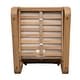 preview thumbnail 10 of 23, Christopher Knight Home - Outdoor Lounge Chair Acacia Wood with Beige Cushions