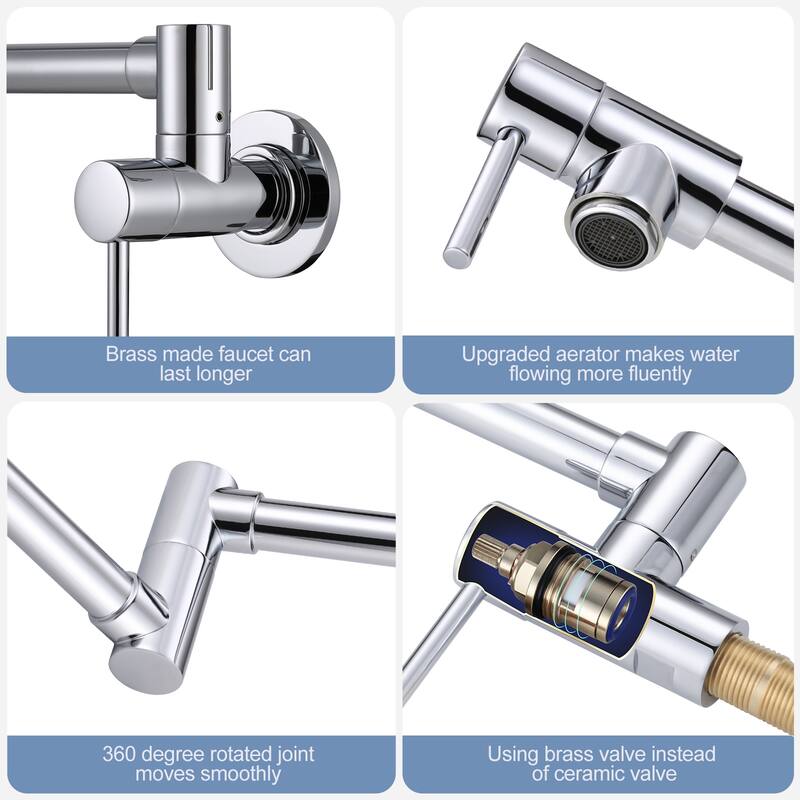 WOWOW Wall Mounted Pot Filler