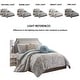 preview thumbnail 10 of 12, Porch & Den Summerfield Jacquard Medallion 6-piece Comforter Set