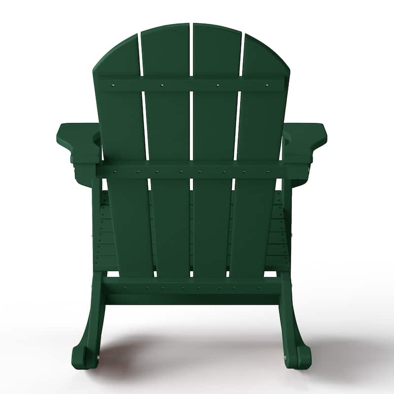 Polytrends Laguna Hdpe All Weather Outdoor Patio Rocking Chair