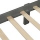 preview thumbnail 14 of 15, Wood Platform Bed with Headboard and Footboard