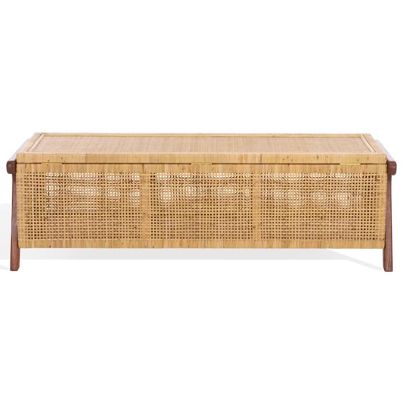 SAFAVIEH Couture Irena Storage Trunk - 53"W x 18"D x 17"H