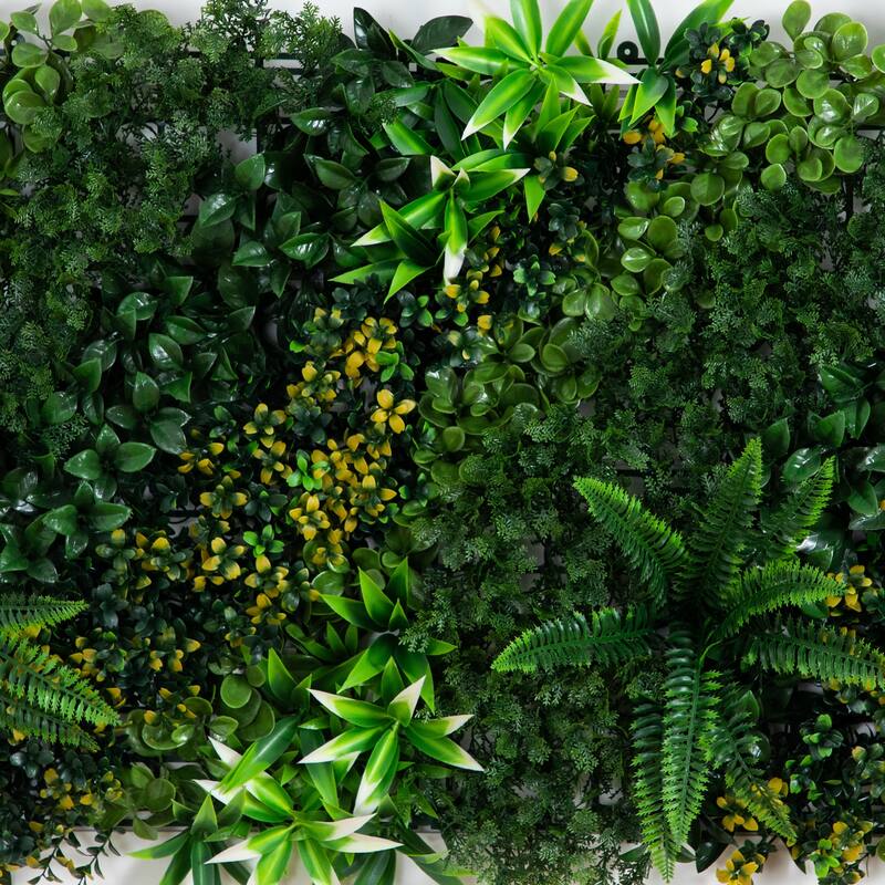 Hawaiian Islands Artificial Living Wall Panel - 40" - Green