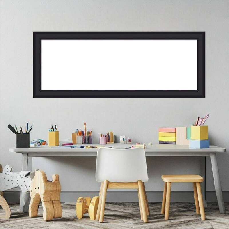 Oliver Narrow Framed Dry Erase Magnetic Board