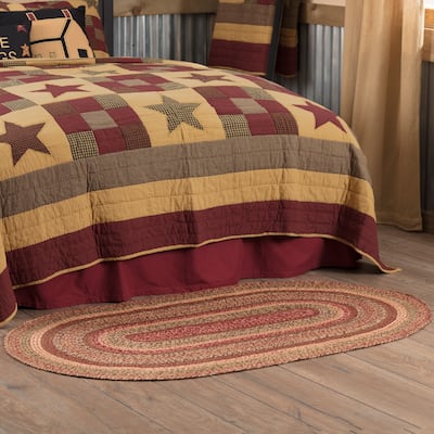 Cider Mill Jute Rug Oval w/ Pad 36x60 - 3' x 5' Oval