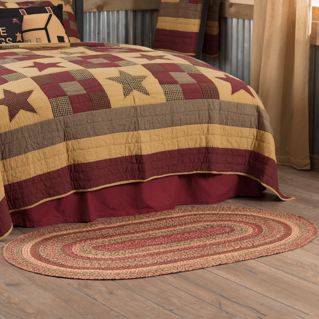 Cider Mill Jute Rug Oval w/ Pad 36x60 - 3' x 5' Oval