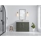 preview thumbnail 74 of 161, Willow Collection 48 in W x 22 in D x 36 in H Boston Single Bowl Sink Bathroom Vanity with Countertop