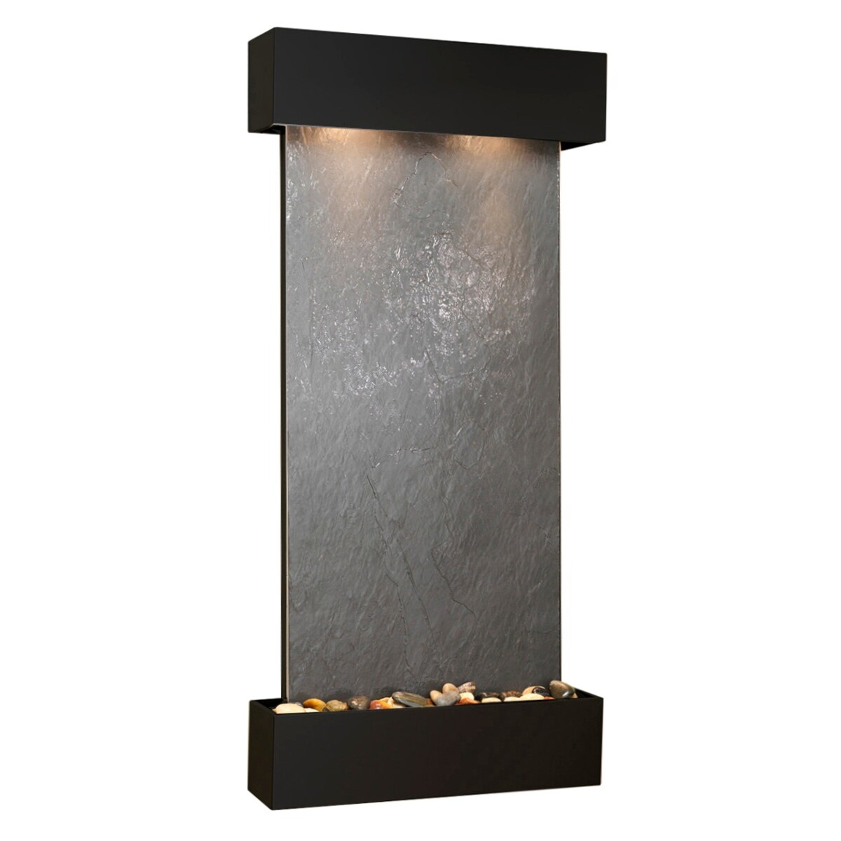Shop Cascade Springs Fountain Blackened Copper Squared Edges Choose Options Overstock 28730965