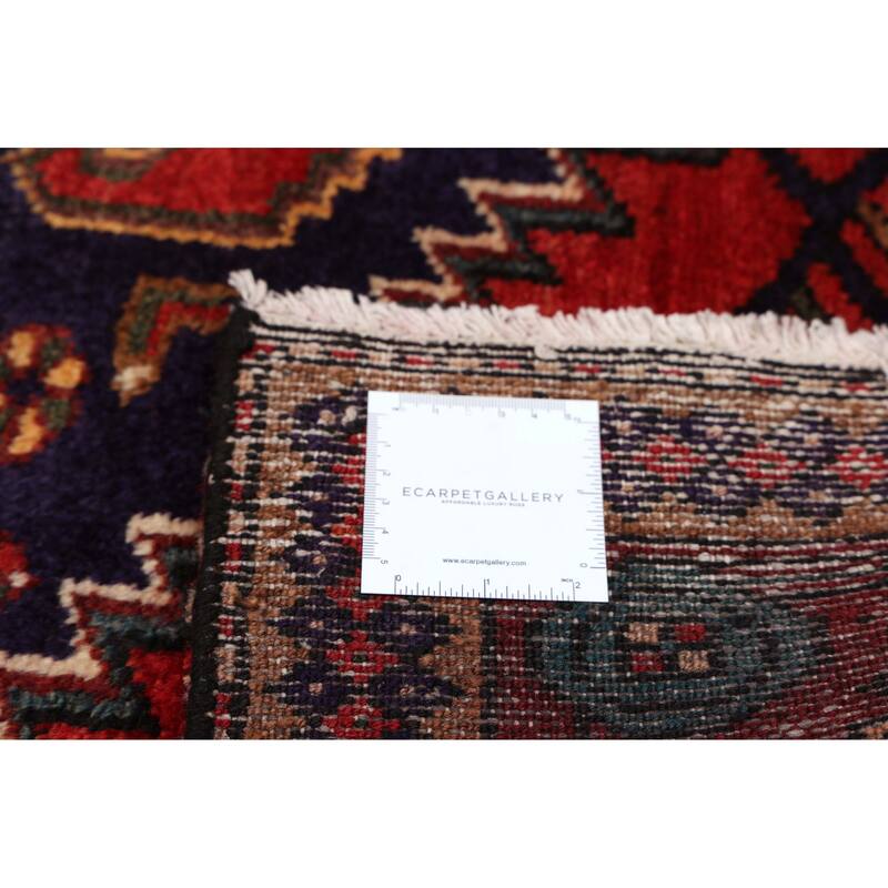 ECARPETGALLERY Hand-knotted Anadol Red Wool Rug - 4'1 x 7'1
