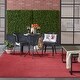 preview thumbnail 7 of 183, Nourison Essentials Solid Contemporary Indoor/ Outdoor Area Rug