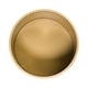 preview thumbnail 3 of 6, Boho Metal Planter Pot With 4-Leg Wood Base - White & Gold