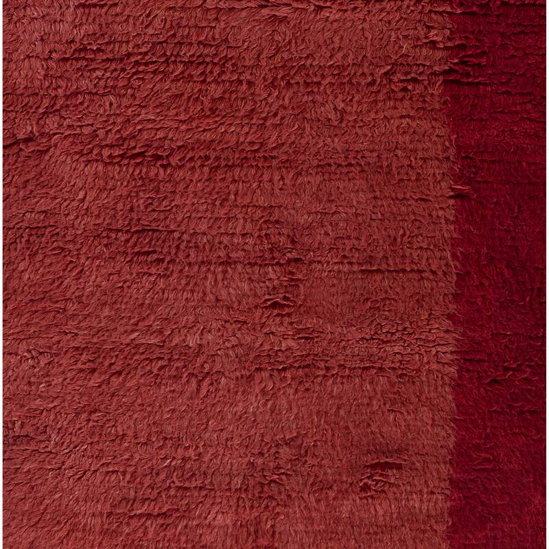 Momeni Neo Morrocan Hand Woven Wool Geometric Shag Rug.