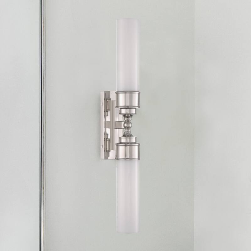 Crystorama Lighting Group WLX-302 Wilcox 2 Light 25" Tall LED Bath Bar