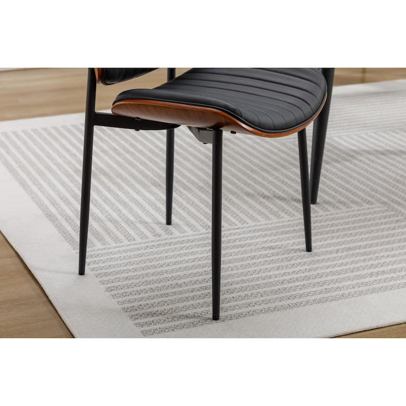 Mid Century Modern Dining Chairs Set of 2