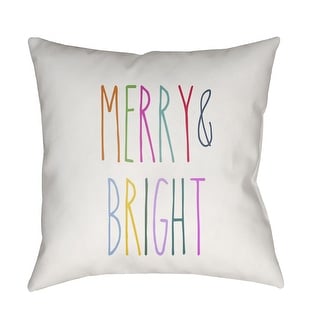 Artistic Weavers Merry Bright Holiday Pillow