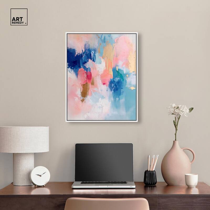 Prismatic Cosmos Canvas by Art Remedy