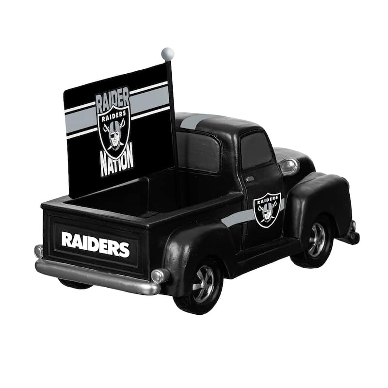 NFL Rally Truck Garden Statue with Team Flag